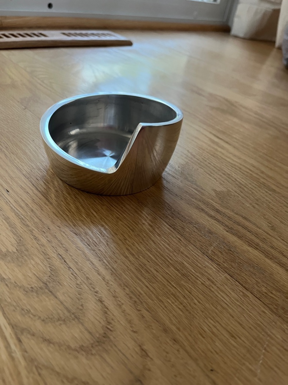 Nambe Spiral Wine Bottle Coaster